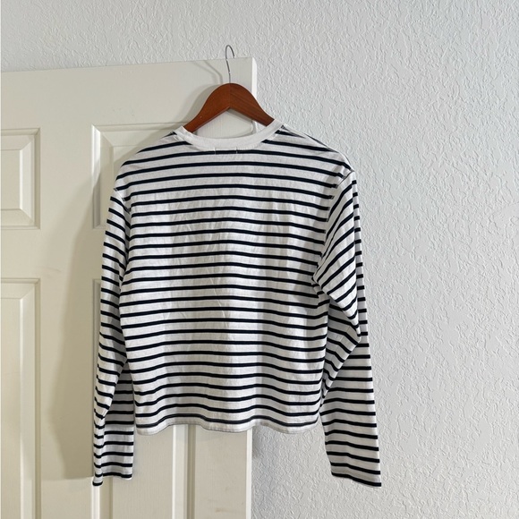 ATM Anthony Thomas Melillo Striped long sleeve Tee - Picture 3 of 5